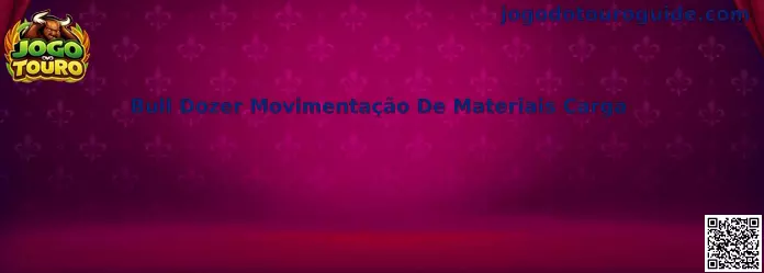 Bull Dozer Movimentação De Materiais Carga