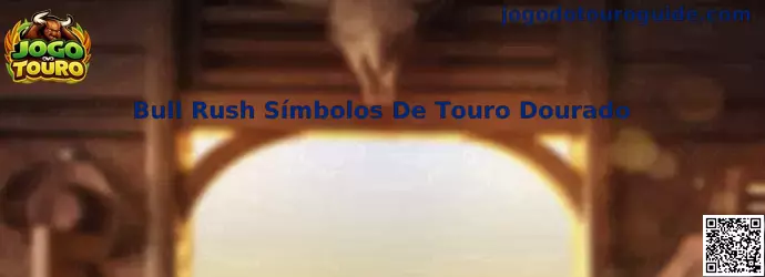 Bull Rush Símbolos De Touro Dourado