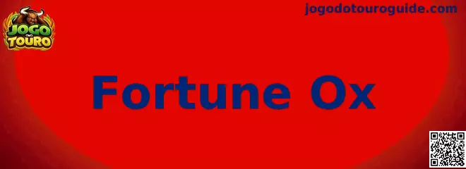 Interface ilustrativa do jogo Fortune Ox