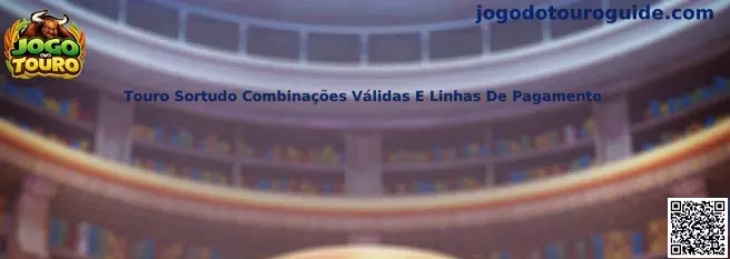 Touro Sortudo Combinações Válidas E Linhas De Pagamento